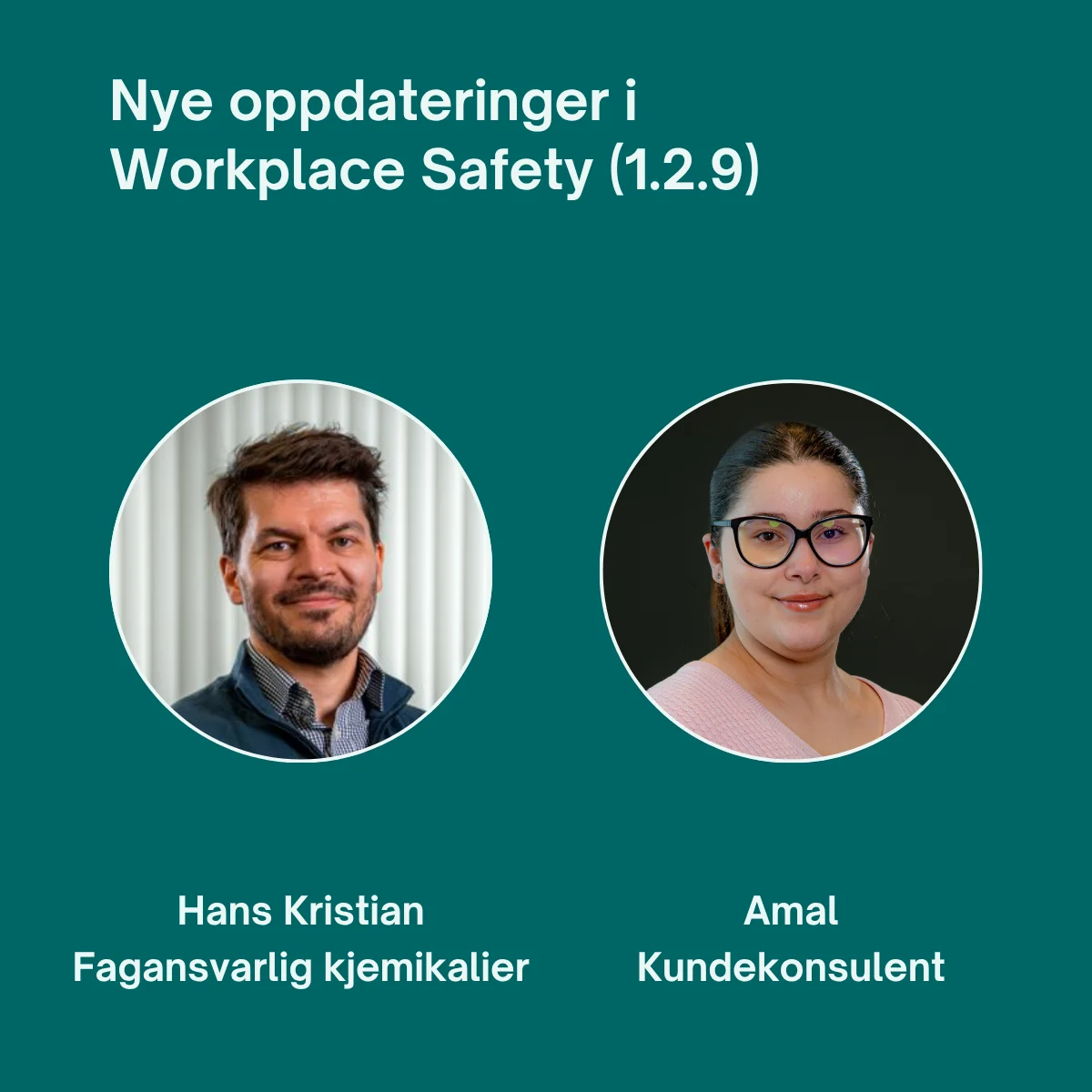 Webinar nye oppdateringer i Workplace Safety (1.2.9) Webinar nye oppdateringer i Workplace Safety (1.2.9)